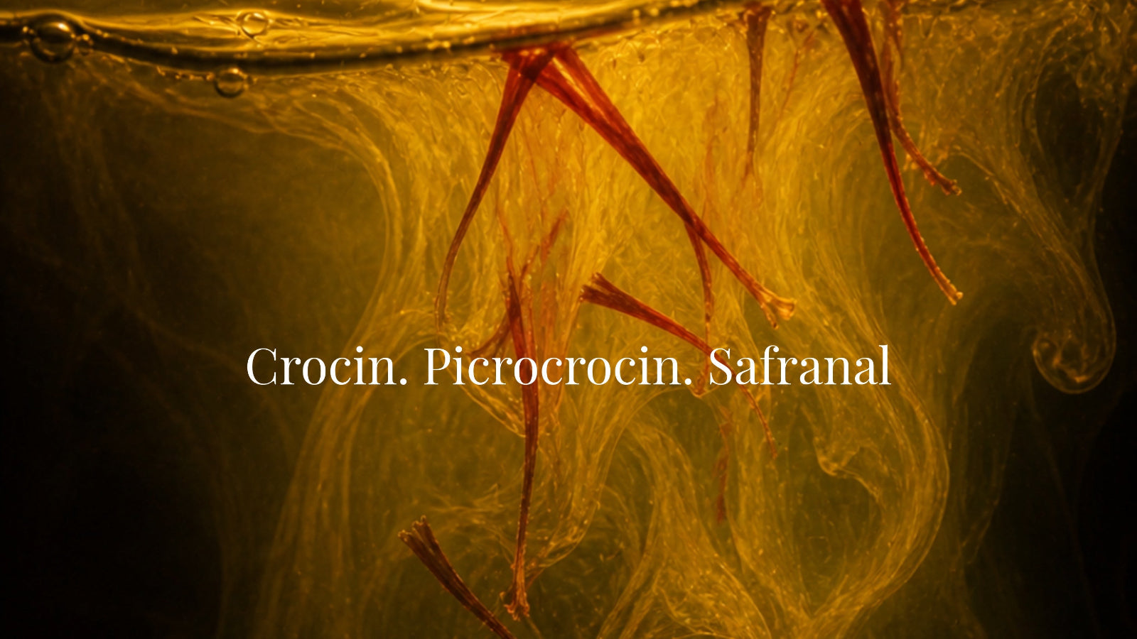 Crocin, Picrocrocin & Safranal: Safran Qualität erkennen